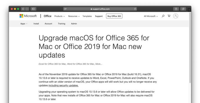 update microsoft word for mac 2011